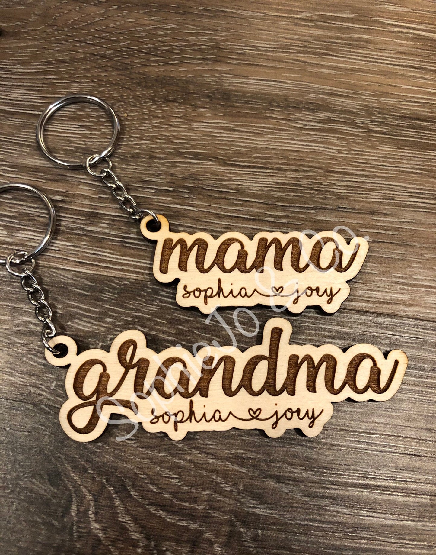 Personalized Mother's Day Keychain