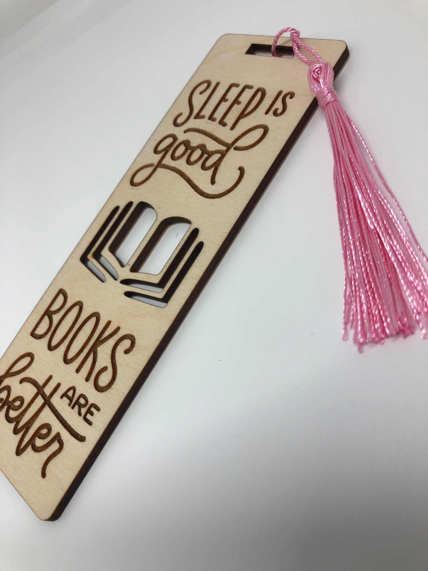 Sleep Is Good Books Are Better Bookmark