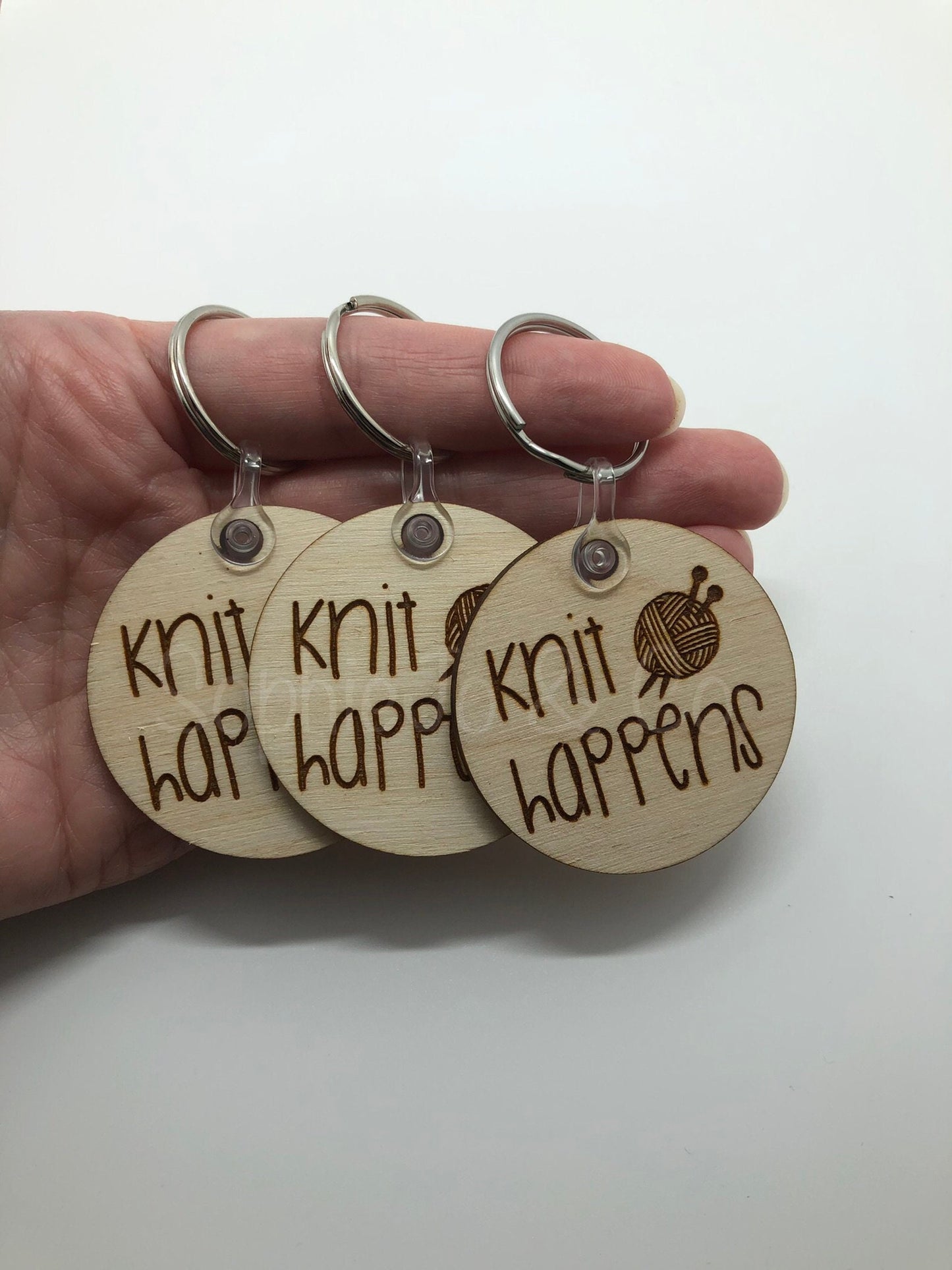 Knit Happens Keychain