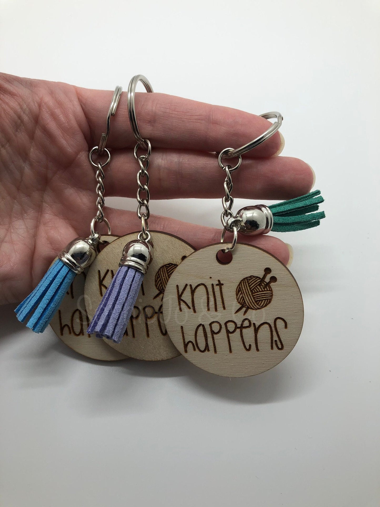 Knit Happens Keychain