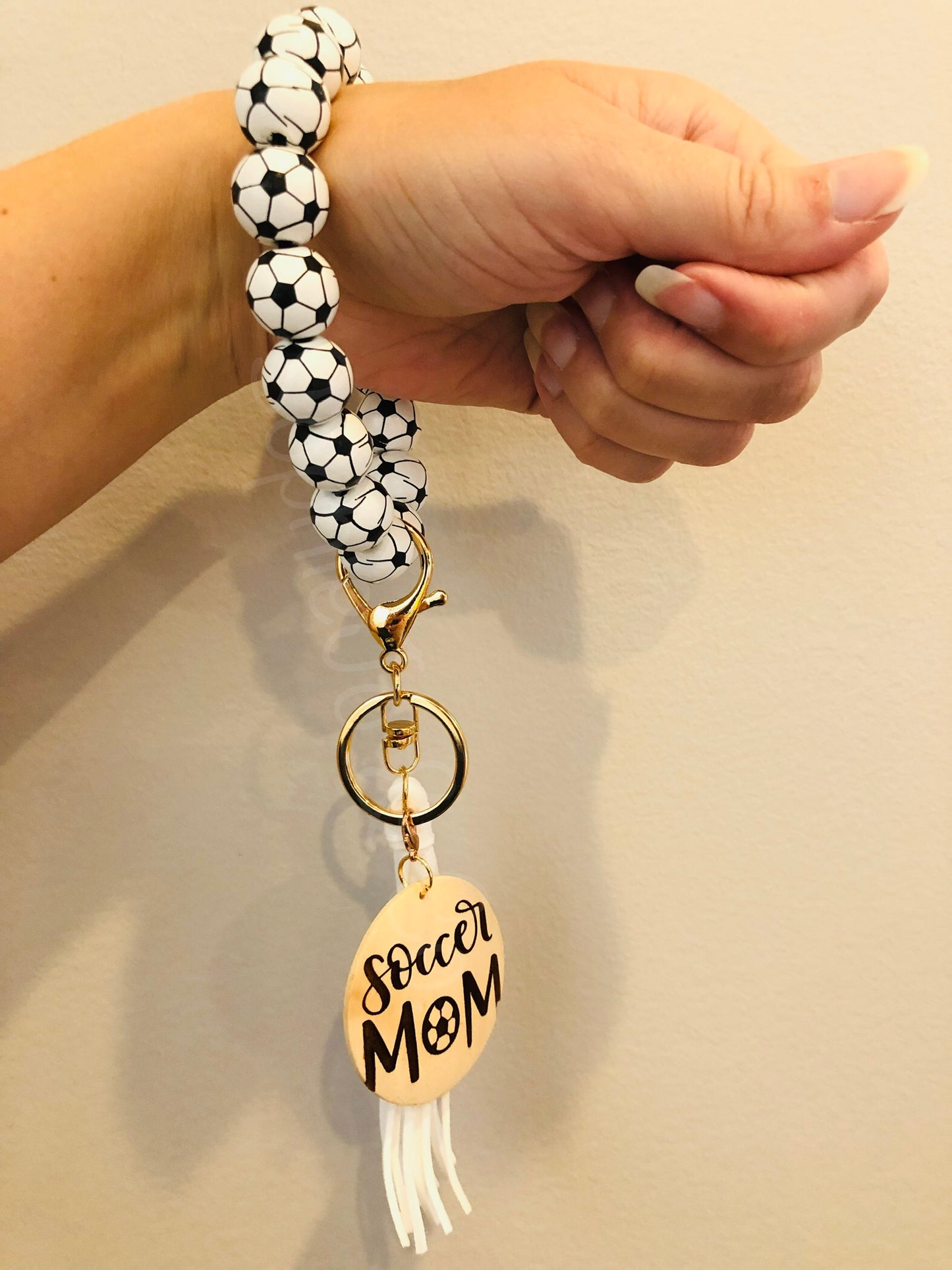 Soccer Wristlet with Soccer Mom Disc