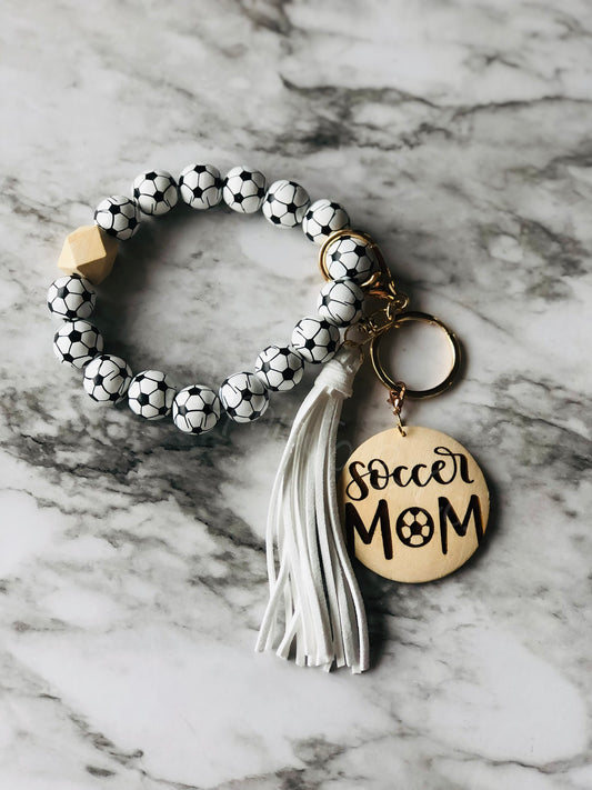 Soccer Wristlet with Soccer Mom Disc