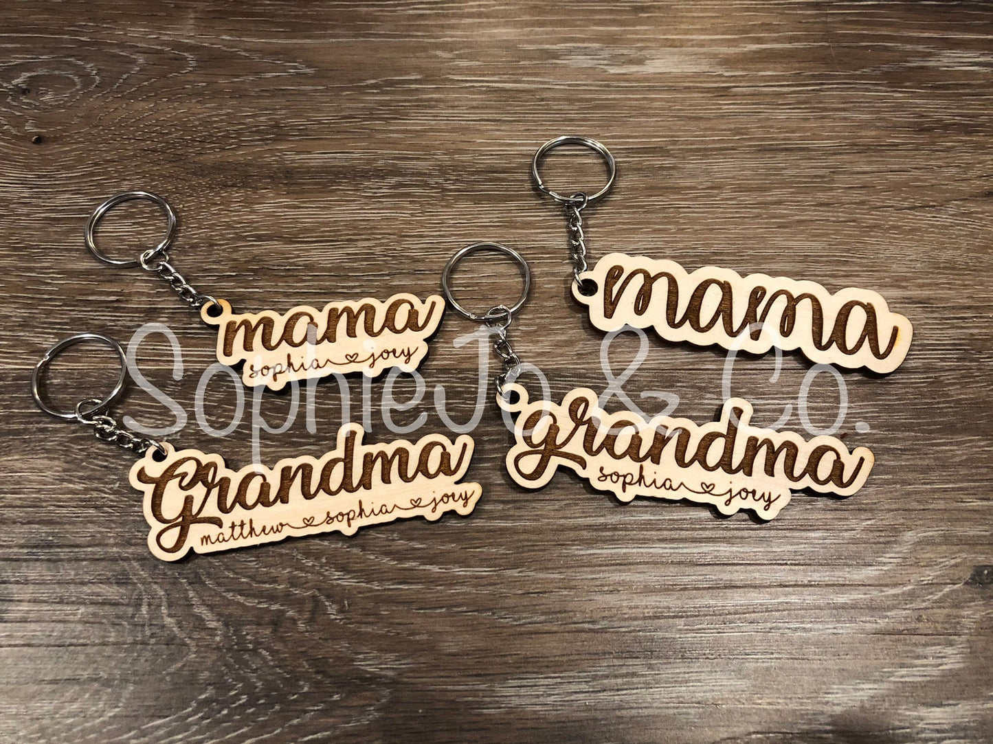 Personalized Mother's Day Keychain
