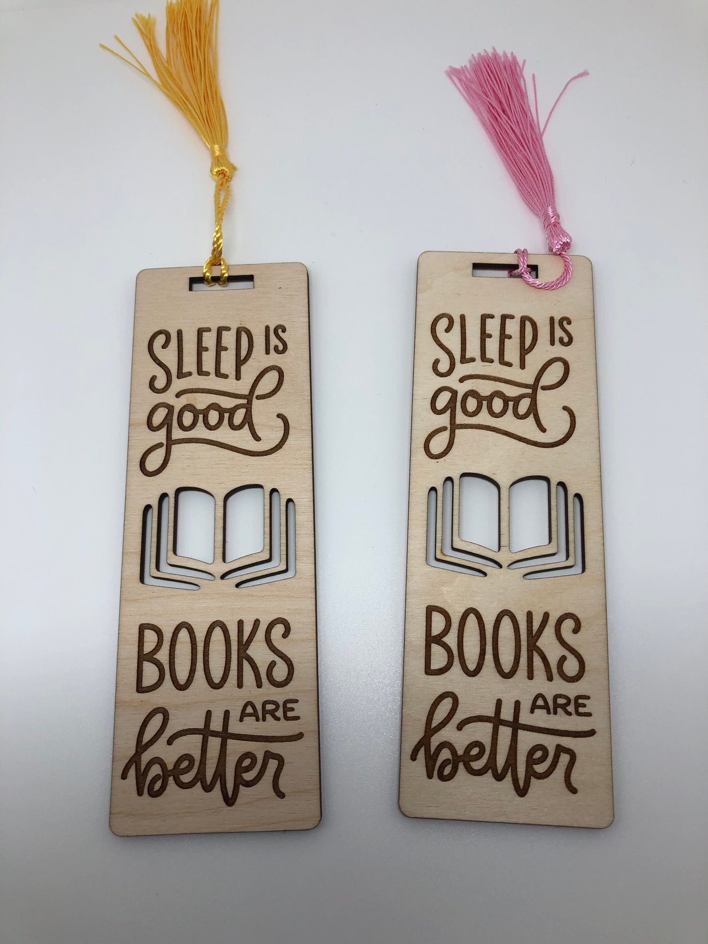 Sleep Is Good Books Are Better Bookmark